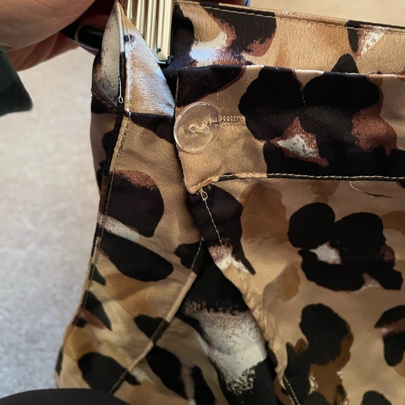 Boohoo Leopard Wrap High/Low Midi Skirt - Picture 4 of 5